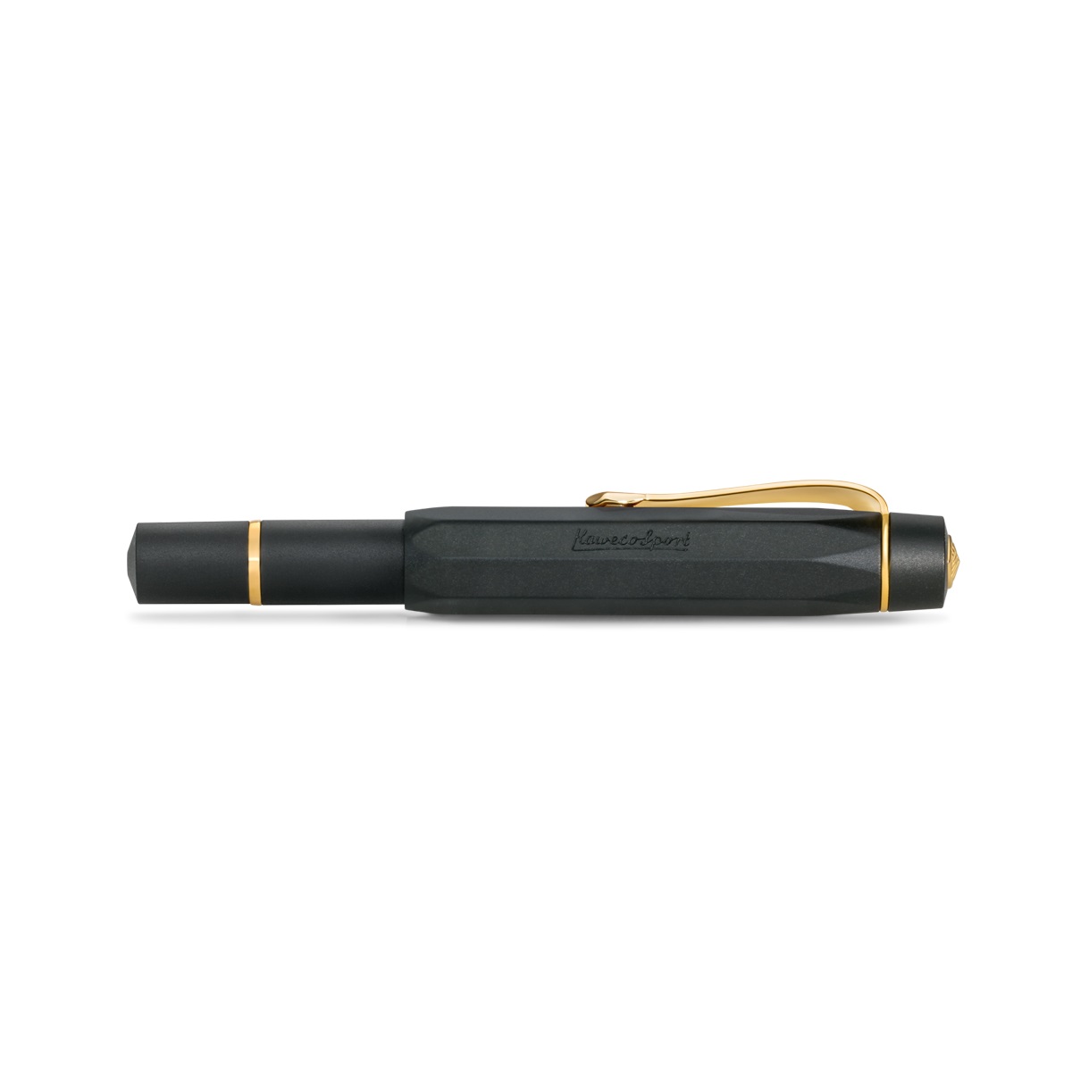 Kaweco AL Sport Black Piston Fountain pen - Vulpen / Fountain pen